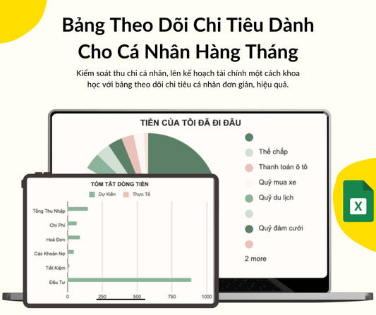 Mẫu Bảng Chi Tiêu Cá Nhân - Quản Lý Chi Tiêu Hiệu Quả