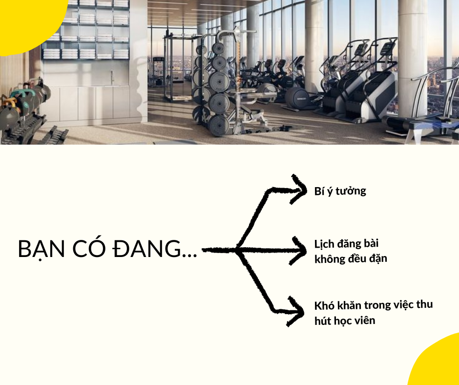 Mẫu Content Calendar 365 Ý Tưởng Xây Kênh cho PT, Gym